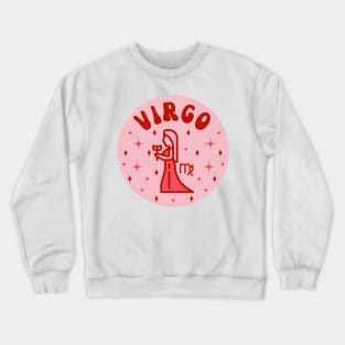 Virgo Zodiac Sign Crewneck Sweatshirt